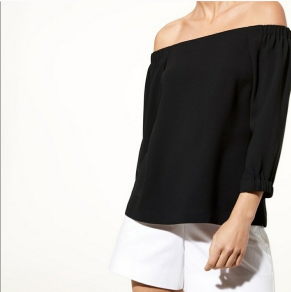Babaton EUC Off the Shoulder Rodrigo Blouse - Picture 2 of 7